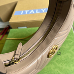 Gucci GG Marmont Half-Moon-Shaped Bag