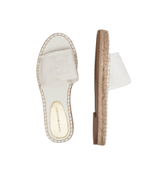 Босоножки ECRU DENIM FLAT SANDAL Tommy Hilfiger - белый(FW0FW07103)