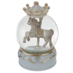 GAEM Фигурка декоративная в стекл шаре "Карусель", D 6,5 см, L6,5 W6,5 H10 см, 3в.