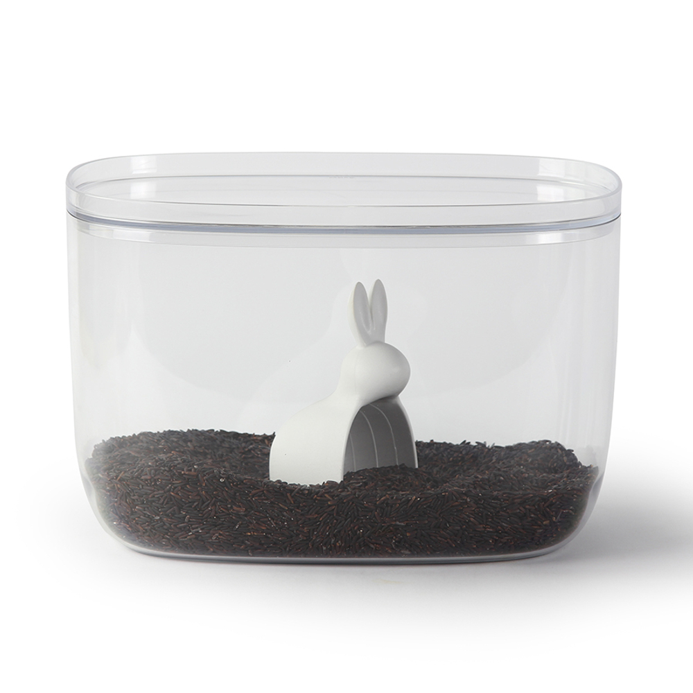 Контейнер с мерной ложкой 7л Qualy Bella Bunny