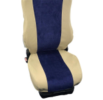 Чехлы премиум кожа + штрокс вышивка VOLVO FH/FM/FL 2002-2013 г. V12 Польша