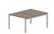 Составной стол Polo на 2 рабочих места 1180х1566х750мм (меламиновые аутлеты)