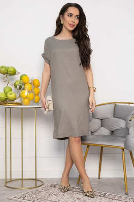 Платье Аида (серый хаки) П13613-25М LT Collection