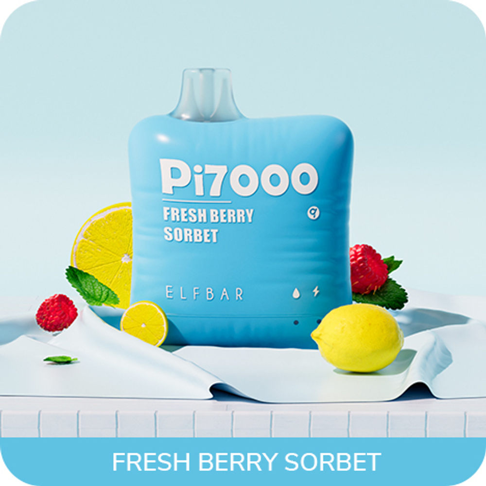 Elf Bar PI7000 500mAh Fresh Berry Sorbet 5%