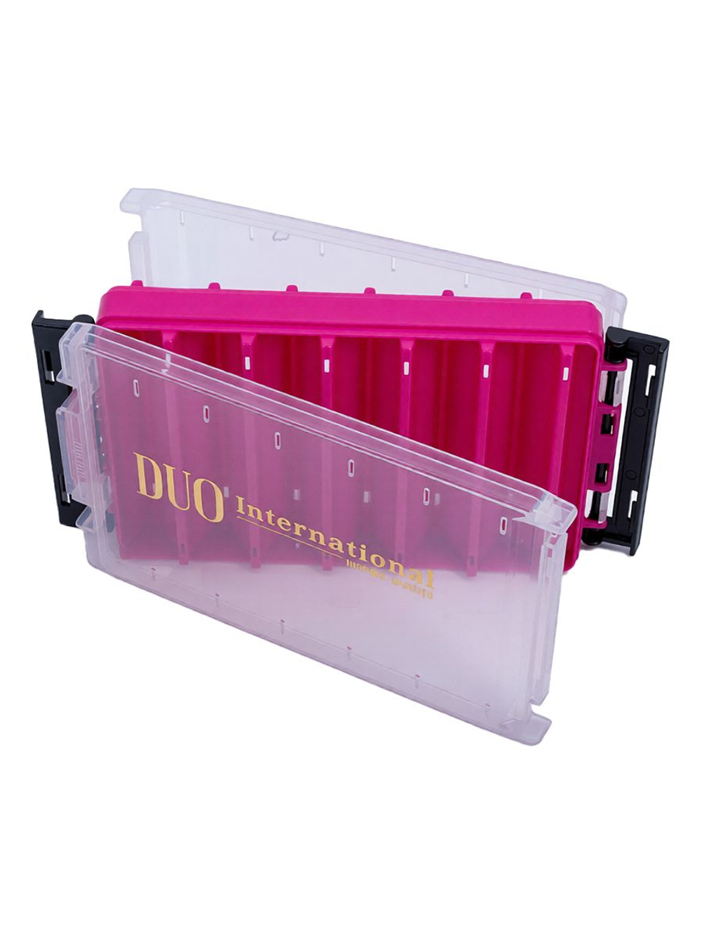 Коробка для приманок DUO Reversible Lure Case 160 #Pearl Black/Gold Log