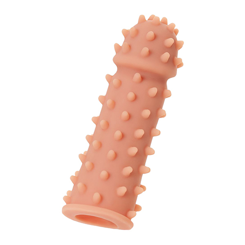 Насадка на фаллос 12,7см с шипами и бугорками Kokos Extreme Sleeve 003 S Size