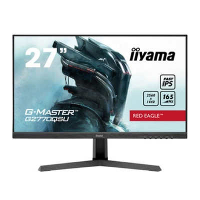 Монитор LCD IIYAMA 27'' G2770QSU-B1 (IPS 2560x1440 165Hz 0.5ms 178/178 400cd 1000:1 8bit 178/178 HDMI2.0 DisplayPort1.4 3xUSB3.0 2x2W VESA)