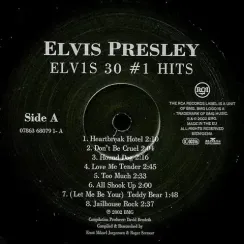 Elvis Presley – ELV1S 30 №1 Hits 2LP
