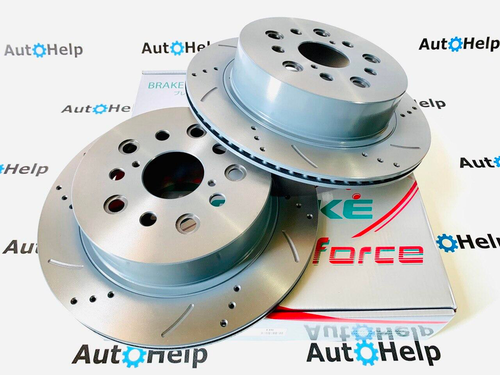 Диск тормозной перфорированный G-Brake GFR-20540R задний правый 324mm