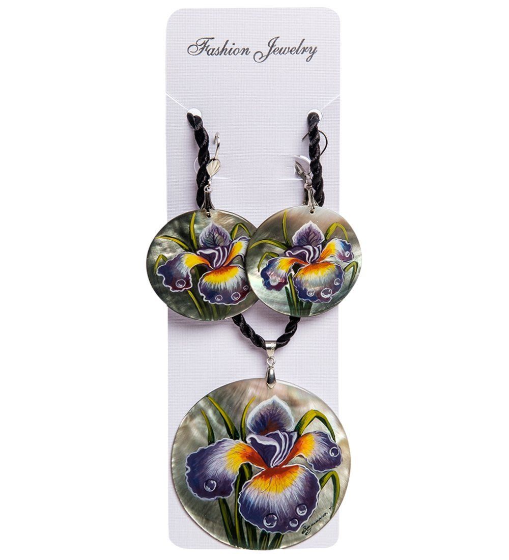 ШК-55/145 Комплект из перламутра «Лилия»