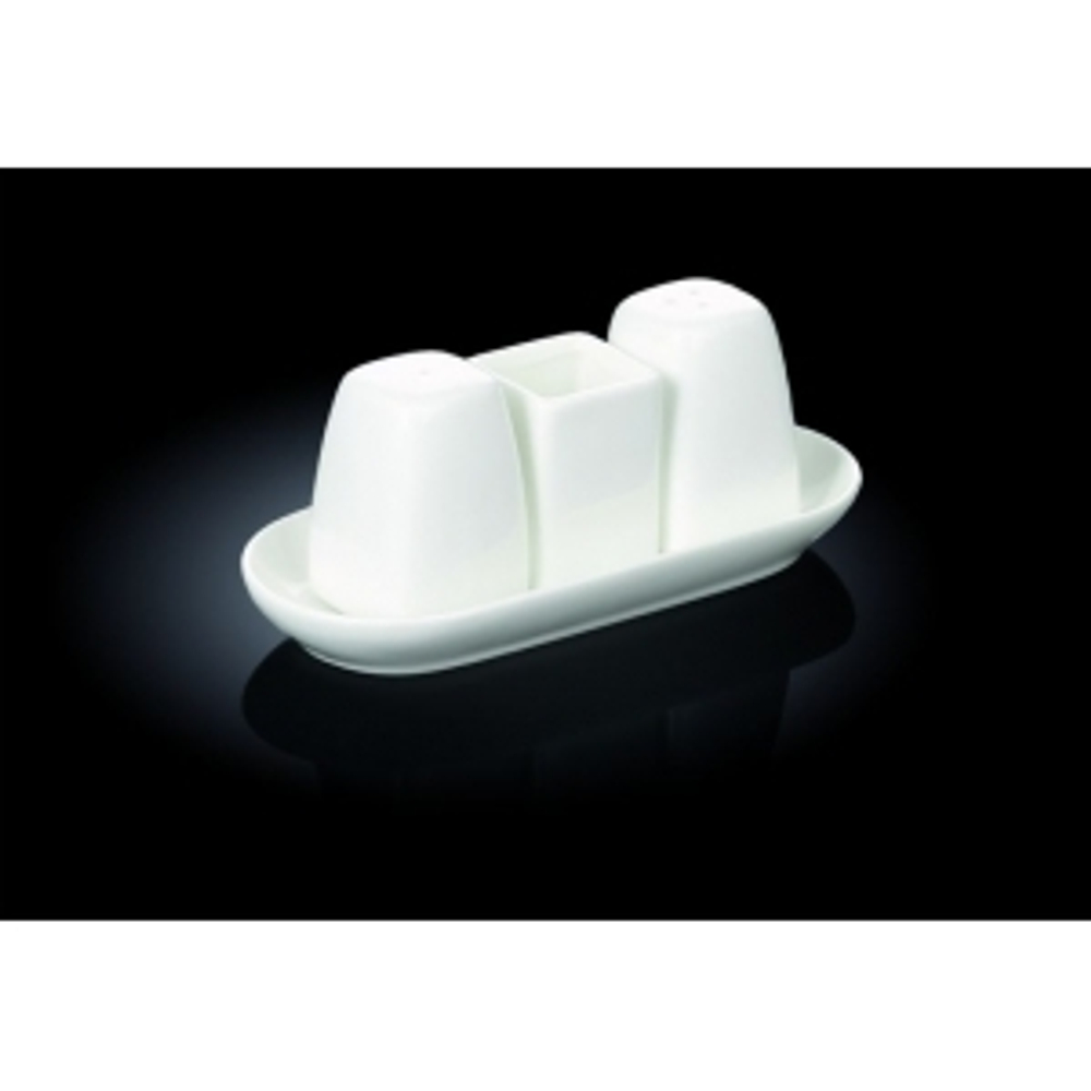 Набор для специй 3 пр. на подставке Wilmax (47643)