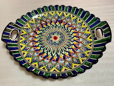 Блюдо для шашлыка"Мехроб" 43 см.