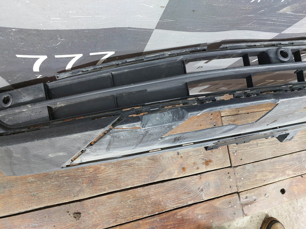 Юбка переднего бампера Volkswagen Tiguan 2 20-нв Б/У Оригинал 5NA805901B9B9