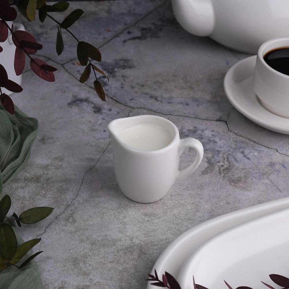 Молочник 50 мл "Кажуб" белый фарфор P.L. Proff Cuisine [20]