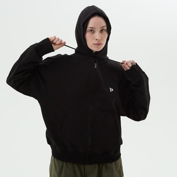 Худи Postaments P Logo LW Zip (black) артикул: - купить в магазине Дайс