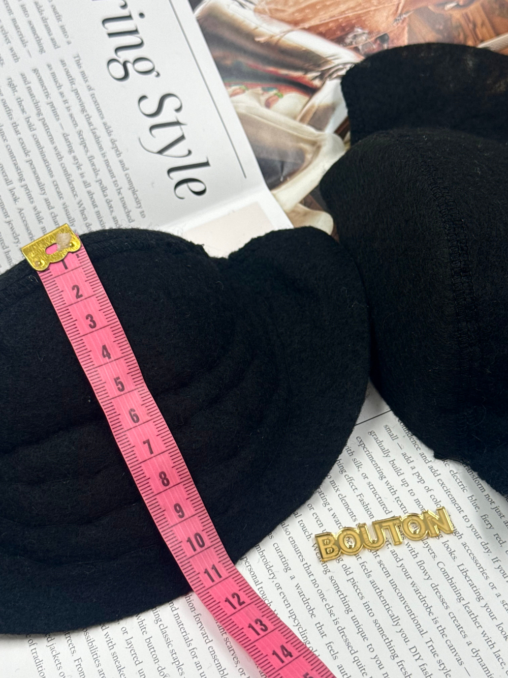 Подплечники (плечики) плечевые накладки сложные черные трансформер