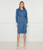 Джинсовое платье Robe WAKIE Ba&sh - голубой(1E25WAKI)
