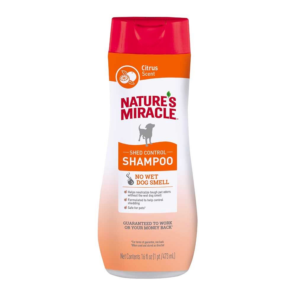 Natures Miracle Шампунь против линьки для собак 473 мл Shed Control Shampoo