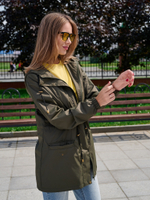 Ветровка женская "Грин" хаки