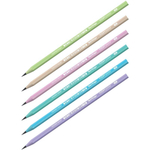 Карандаш ч/г HB трехгран.,заточен.,пласт. "Flexy Pastel" (Berlingo)