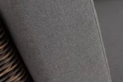 "Капри" модуль диванный угловой с подушками, цвет коричневый