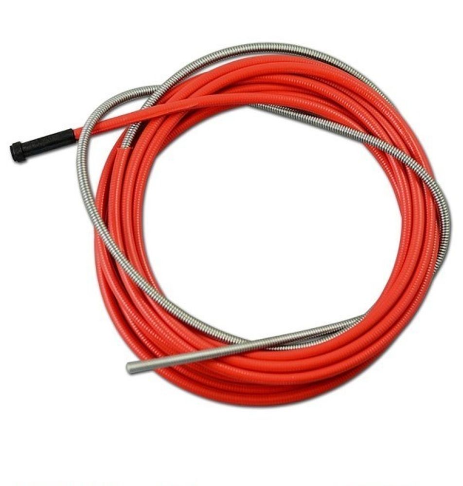 Направляющая спираль ( стальной лайнер)  ø1,0-1.2 на 3м (красный)
