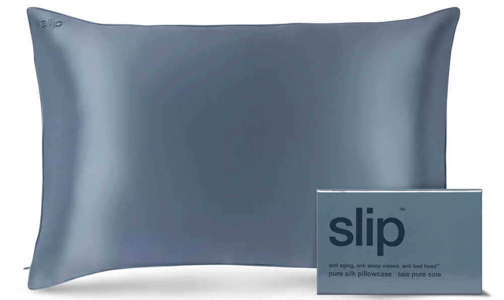 Наволочка из 100% шелка Slip Silk серебряный, 51х76 см