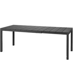 Стол раздвижной Rio 140-210х85 см, антрацит
