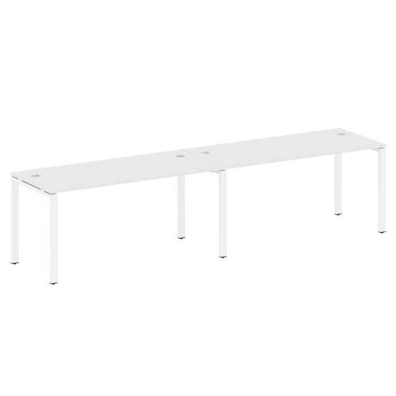 Метал Систем Рабочая станция на 2 места на П-образном м/к БП.СМ-2.4