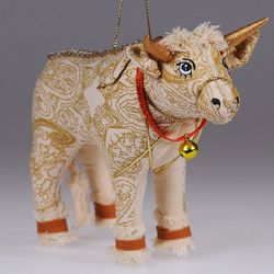 Ёлочная  игрушка Бычок