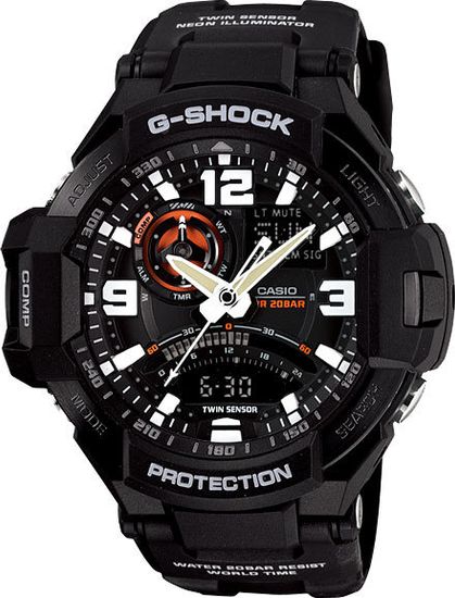 Мужские часы CASIO G-SHOCK GA-1000-1AER