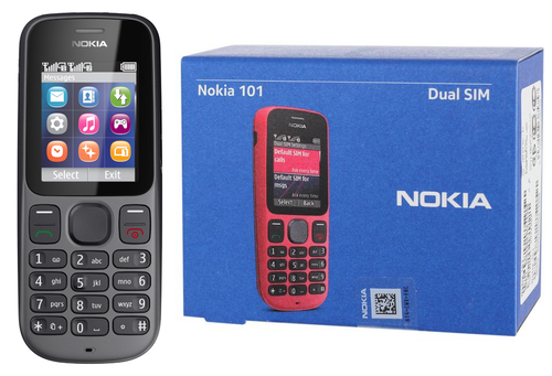 Мобильный телефон Nokia 101 Dual Sim Black