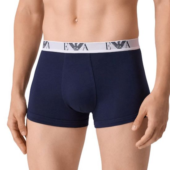 Набор мужских трусов боксеров 3в1 темно-синие Emporio Armani EM000259_AF14131