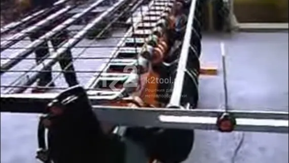 Гидравлический станок для гибки арматурной сетки Gocmaksan HB 12, 3 м