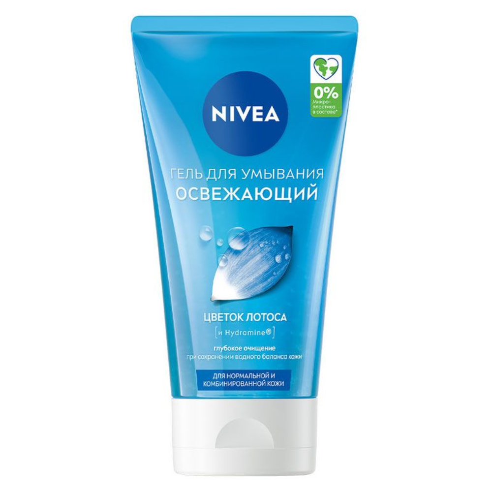 Гель для умывания Nivea Освежающий Цветок Лотоса 150 мл
