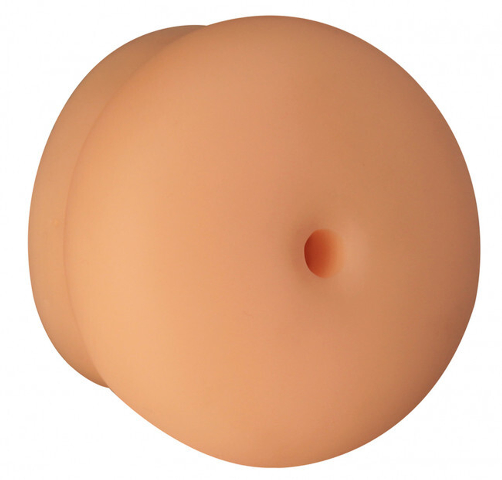 Реалистичная насадка-попка для вакуумной помпы Lola . вторая кожа (телесный) (Цвет: телесный)