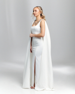 Платье макси с разрезами