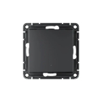 ATLASDESIGN SMART 1-кл. ВЫКЛЮЧАТЕЛЬ с подсв., Zigbee, сх.1, L+N, 10А, мех., КАРБОН