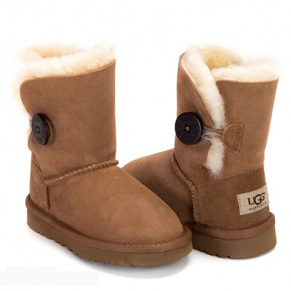 Угги Kids Bailey Button Chestnut