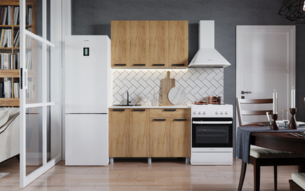 Кухня ДИОР готовое решение 1,2м