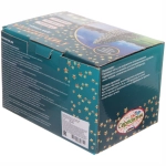 Гирлянда для улицы 11м 100 ламп LED чёрный провод, 8 реж, IP-65, Теплый белый (возможность соединения)