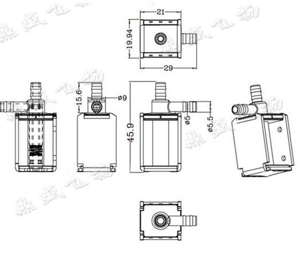 Электро клапан DS-1306B