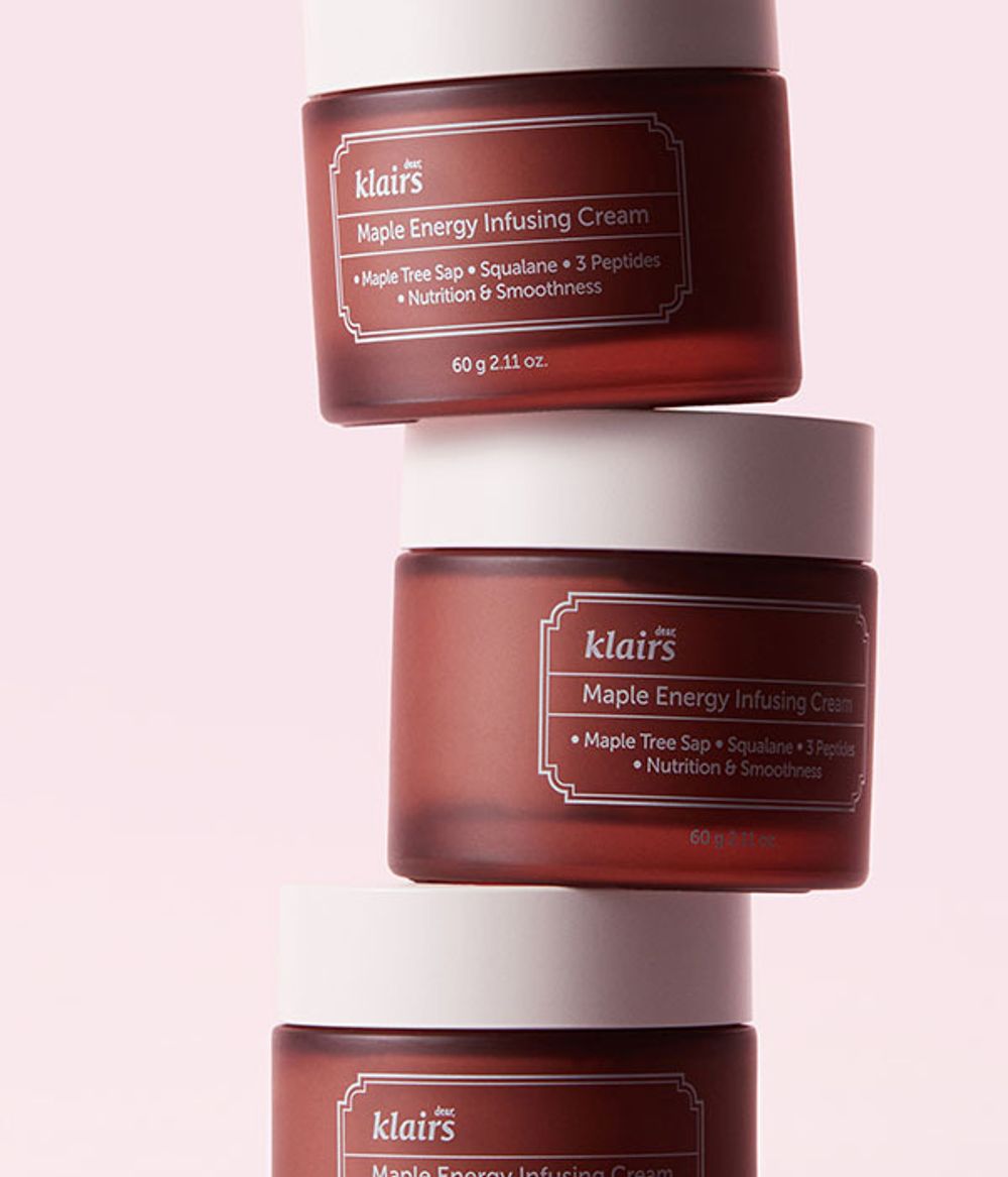 DEAR, KLAIRS Увлажняющий крем с кленовым соком Maple Energy Infusing Cream (60 г)