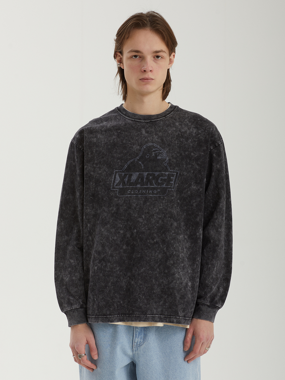 Мужской Лонгслив Chemical Wash Slanted Og