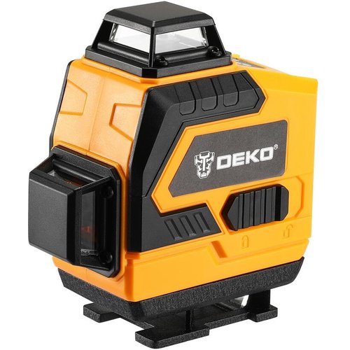 Лазерный уровень DEKO DKLL 16 самовыравнивающийся в кейсе со штативом 065-0233