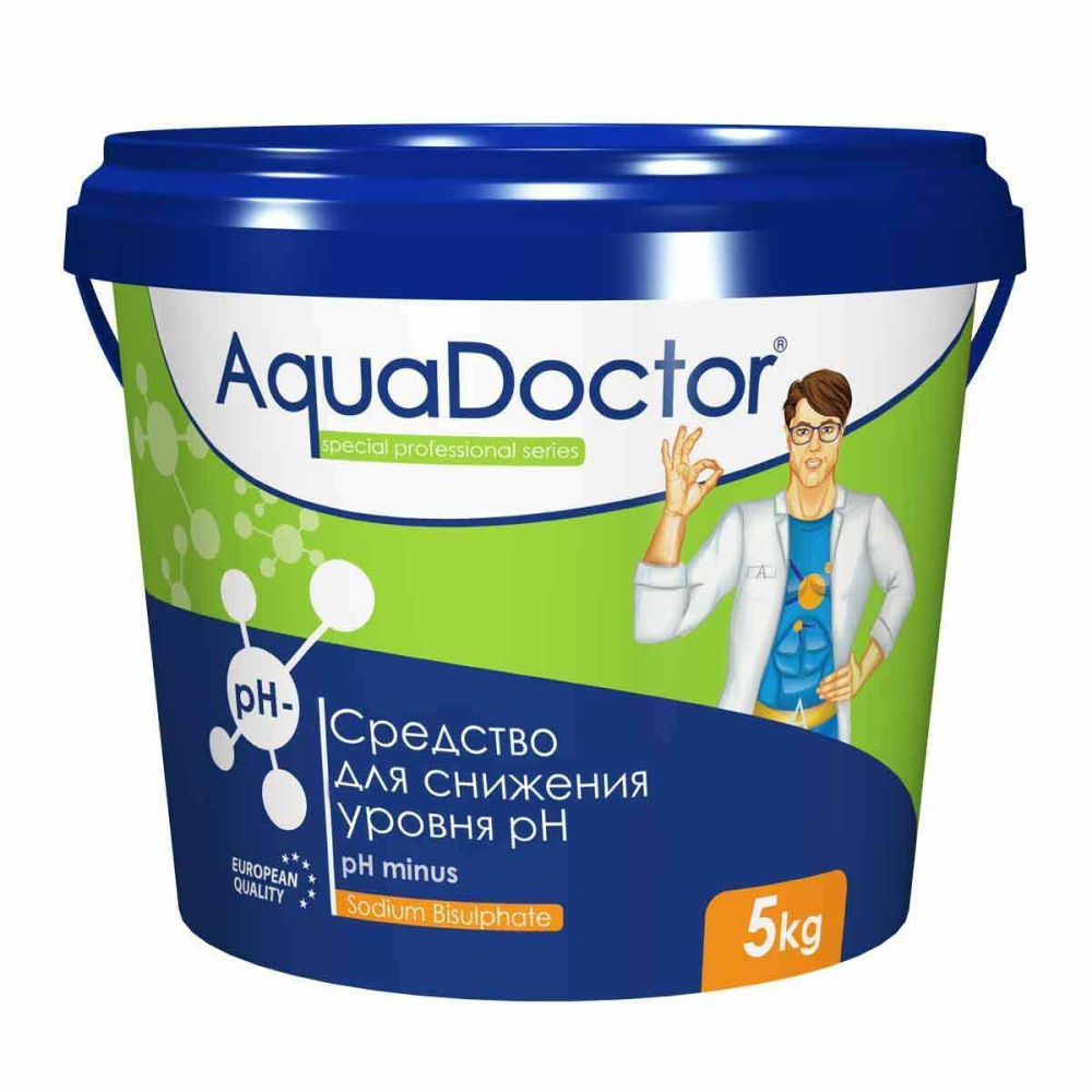 AquaDoctor pH Minus, 5 кг, средство для снижения уровня pH (1913)
