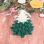 Свеча «Чудесная ёлочка» 10*5 см (65 гр), (упаковка 9*9*11 см)