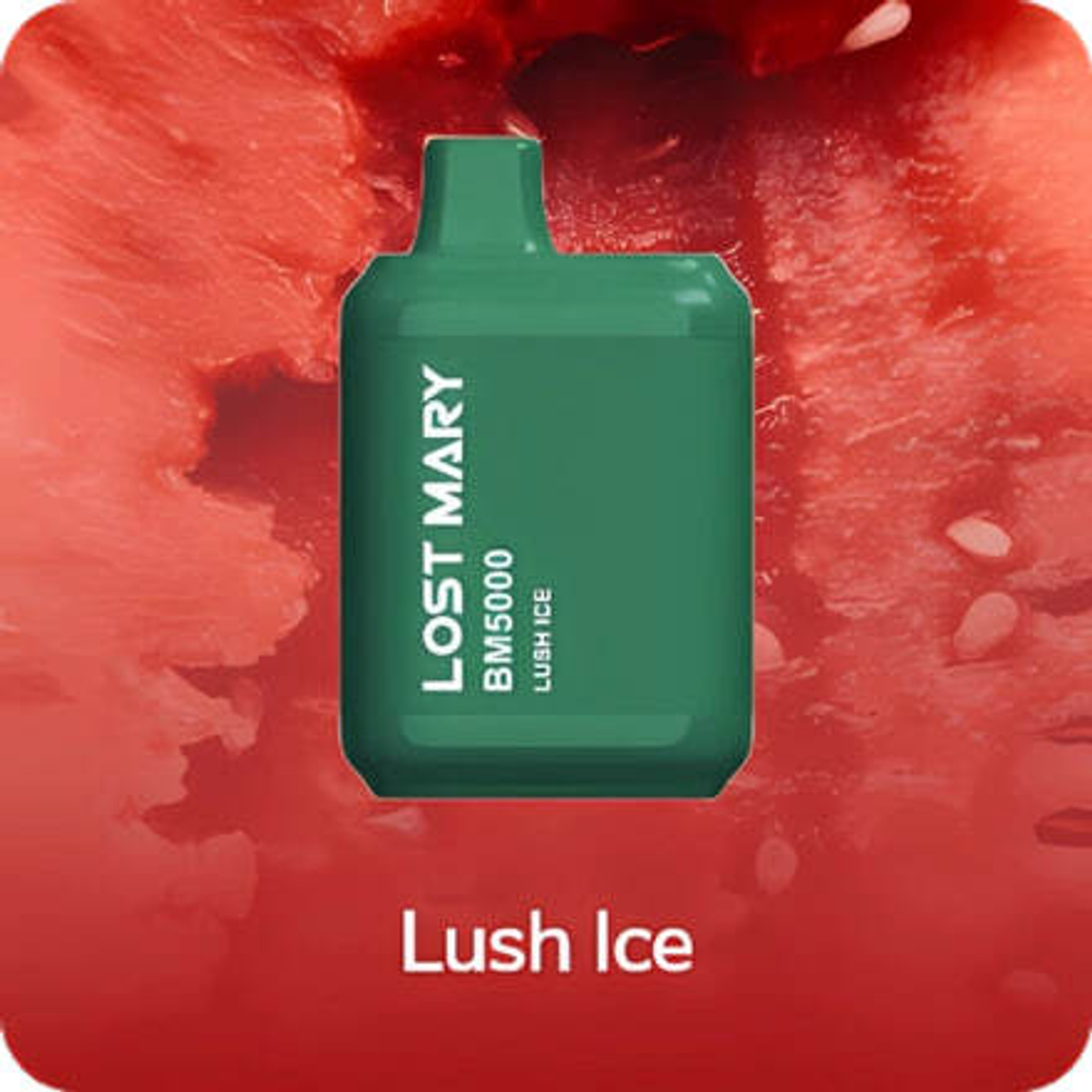 Lost mary BM5000 - Lush Ice (5% nic)