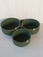 Корзина для хранения плетеная