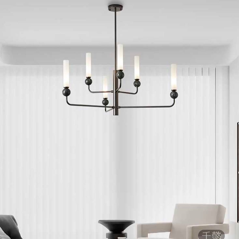 Люстра на штанге SENSEI D98 Brass